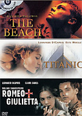 Cofanetto Leonardo Di Caprio (The beach, Titanic, Romeo+Giulietta, 3 DVD)