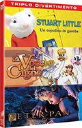 Cofanetto: Stuart Little, La voce del cigno, Peter Pan (3 DVD)