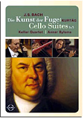 Johann Sebastian Bach - L'Arte della Fuga (Die Kunst der Fuge): Suite n. 1 & 5 per violoncello