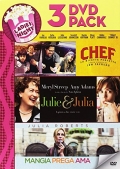 Cofanetto: Julie and Julia + Mangia prega ama + Chef (3 DVD)