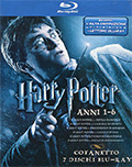 Cofanetto Harry Potter - Anni 1-6 (7 Blu-Ray)