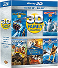 3D Family Collection (5 Blu-Ray + Blu-Ray 3D)